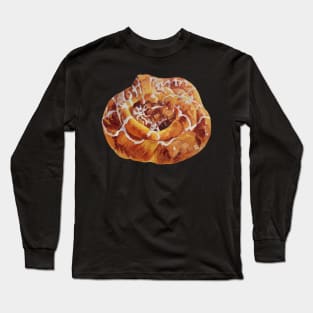 Apple Danish painting (no background) Long Sleeve T-Shirt